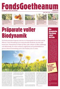 FondsGoetheanum - Kampagne 2018 Landwirtschaft